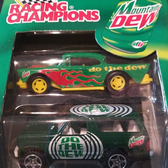 2001 Racing Champions Street Wheels 5-Pack of Mountain Dew Cars New. - Picture 2 of 13